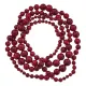 Бусы, цвет бордовый UG250-01