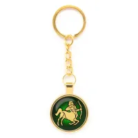 Брелок Знаки Зодиака - Стрелец, цвет золот.