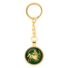Брелок Знаки Зодиака - Стрелец, цвет золот.