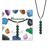 Кулон Малахит KUL02-15