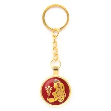 Брелок Знаки Зодиака - Дева, цвет золот.