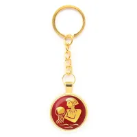 Брелок Знаки Зодиака - Водолей, цвет золот.