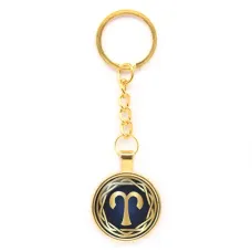 Брелок Знаки Зодиака - Овен, цвет золот.