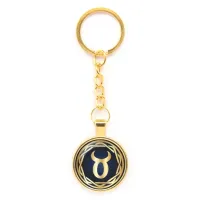Брелок Знаки Зодиака - Телец, цвет золот.