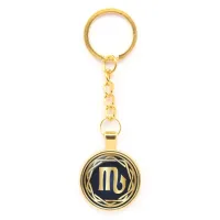 Брелок Знаки Зодиака - Скорпион, цвет золот.