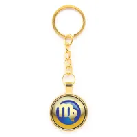Брелок Знаки Зодиака - Дева, цвет золот.