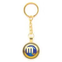Брелок Знаки Зодиака - Скорпион, цвет золот.