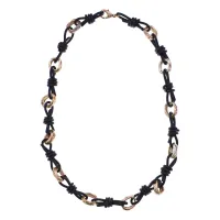 Колье, 45 см, цвет золотой/черный UG256-02