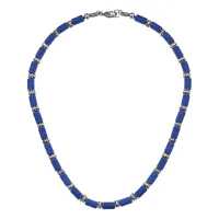 Колье, 45см, цвет синий UG259