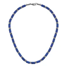 Колье, 45см, цвет синий UG259