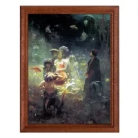Постер в рамке 17х22см Илья Ефимович Репин - Садко (1876) POSV-0152