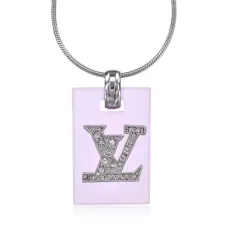 Кулон LV на цепочке, 3х2см UG270