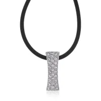 Кулон со стразами Swarovski, 20х7,5мм UG276