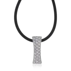 Кулон со стразами Swarovski, 20х7,5мм UG276