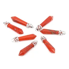 Подвеска - маятник для биолокации Красная яшма BJK013-YR