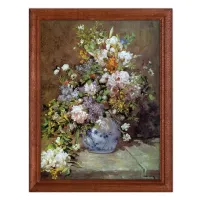 Постер в рамке 17х22см Пьер Огюст Ренуар - Весенний букет (1866) POSV-0172