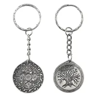 Брелок Свадебник 3см, медицинская сталь V-BM018