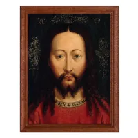 Постер в рамке 17х22см Эйк, Ян Ван - Лик Христа POSV-0178