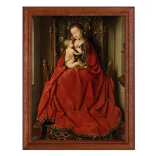 Постер в рамке 17х22см Эйк, Ян Ван - Мадонна Лукка POSV-0179