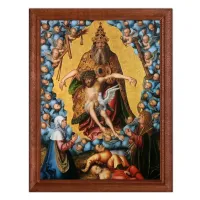 Постер в рамке 17х22см Лукас Кранах I - Святая Троица (1515) POSV-0183