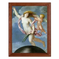 Постер в рамке 17х22см Гвидо Рени - Фортуна с кошельком (1637) POSV-0184