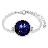 Металлический браслет Знаки Зодиака - Близнецы BS263-05