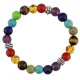 Браслет из синтетических и натуральных камней, 8мм BJBS-180