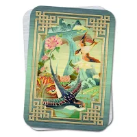 Карта-талисман Фэн-Шуй Ласточки YAN314