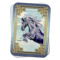 Карта-талисман Фэн-Шуй Лошадь YAN330