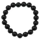 Браслет из натурального камня Черный агат 10мм BJBS-205