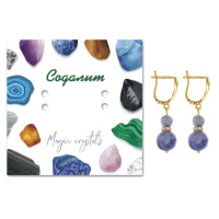 Серьги Содалит SEB04-19