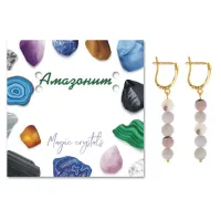 Серьги Амазонит SEB05-04