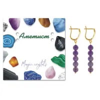 Серьги Аметист SEB05-05