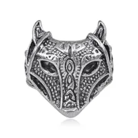 Кольцо Волк, размер 9 KL045