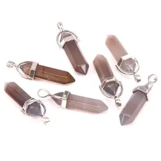 Подвеска-маятник для биолокации Серый агат BJK014-SA
