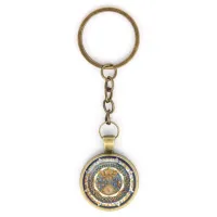 Брелок Шамбала мандала, цвет бронз. BK-ALK029