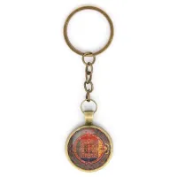 Брелок Манджушри мандала, цвет бронз. BK-ALK031