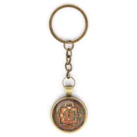 Брелок Акшобхья мандала, цвет бронз. BK-ALK042