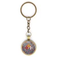 Брелок Курукулла мандала, цвет бронз. BK-ALK049