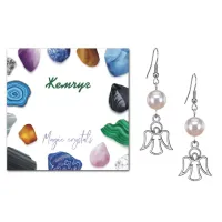 Серьги Ангел-хранитель (помощь и защита), Майорка SEB07-08-05