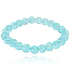 Браслет Сахарный кварц 8мм, цвет голубой BJBS-192-1