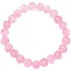 Браслет Сахарный кварц 8мм, цвет розовый BJBS-192-2