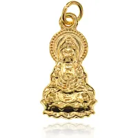 Кулон-подвеска Гуаньинь, 26х9мм FET004