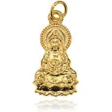 Кулон-подвеска Гуаньинь, 26х9мм FET004