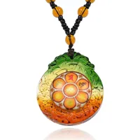 Амулет с четками Ом Мани Падме Хум, 36см AK032-4