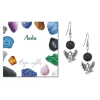 Серьги Орел (защита, сила, победа), Лава SEB07-12-24