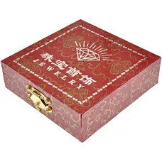 Коробка для браслетов, 9х9х2,5см BOX013
