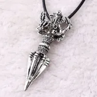 Кулон-амулет Ваджра с Ганешей 5см AC036