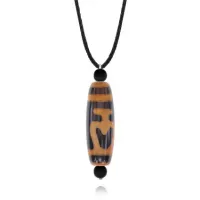 Амулет с бусиной Дзи Бумпа DZAM-030