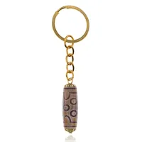 Брелок с 7-глазой бусиной Дзи DZBK-020